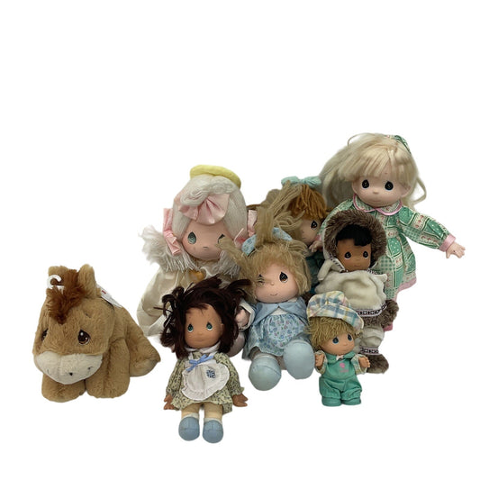 Mixed Christian Precious Moments Stuffed Animals Dolls Figures Donkey Preowned - Warehouse Toys