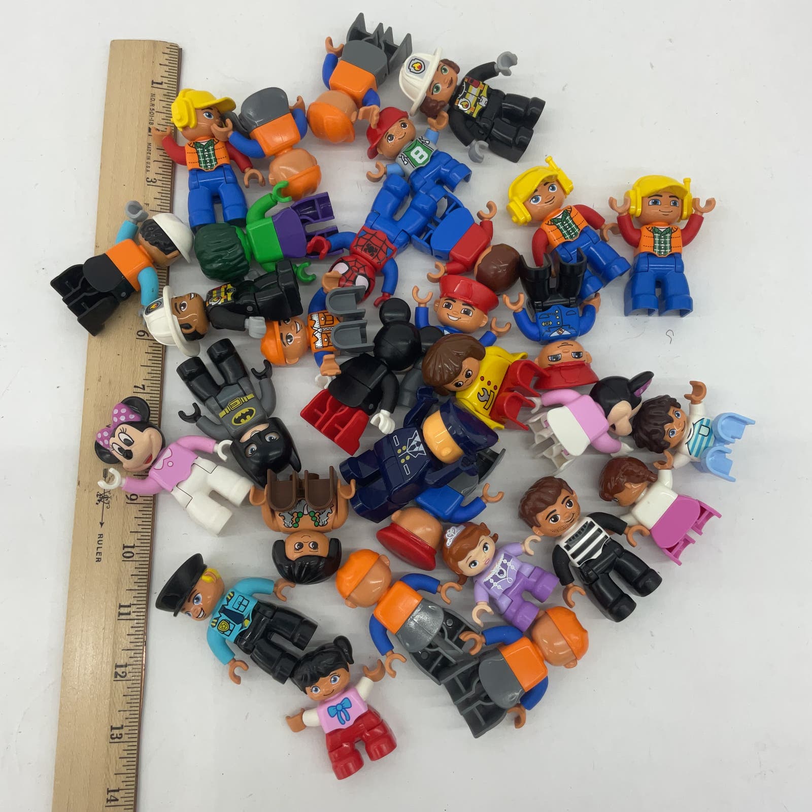 Mixed Duplo & Others Mini Figure Characters Toys Disney Spiderman Batman Marvel - Warehouse Toys