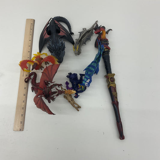 Mixed Game of Thrones & Other Fantasy Medieval Dragons Creatures Figures LOT - Warehouse Toys