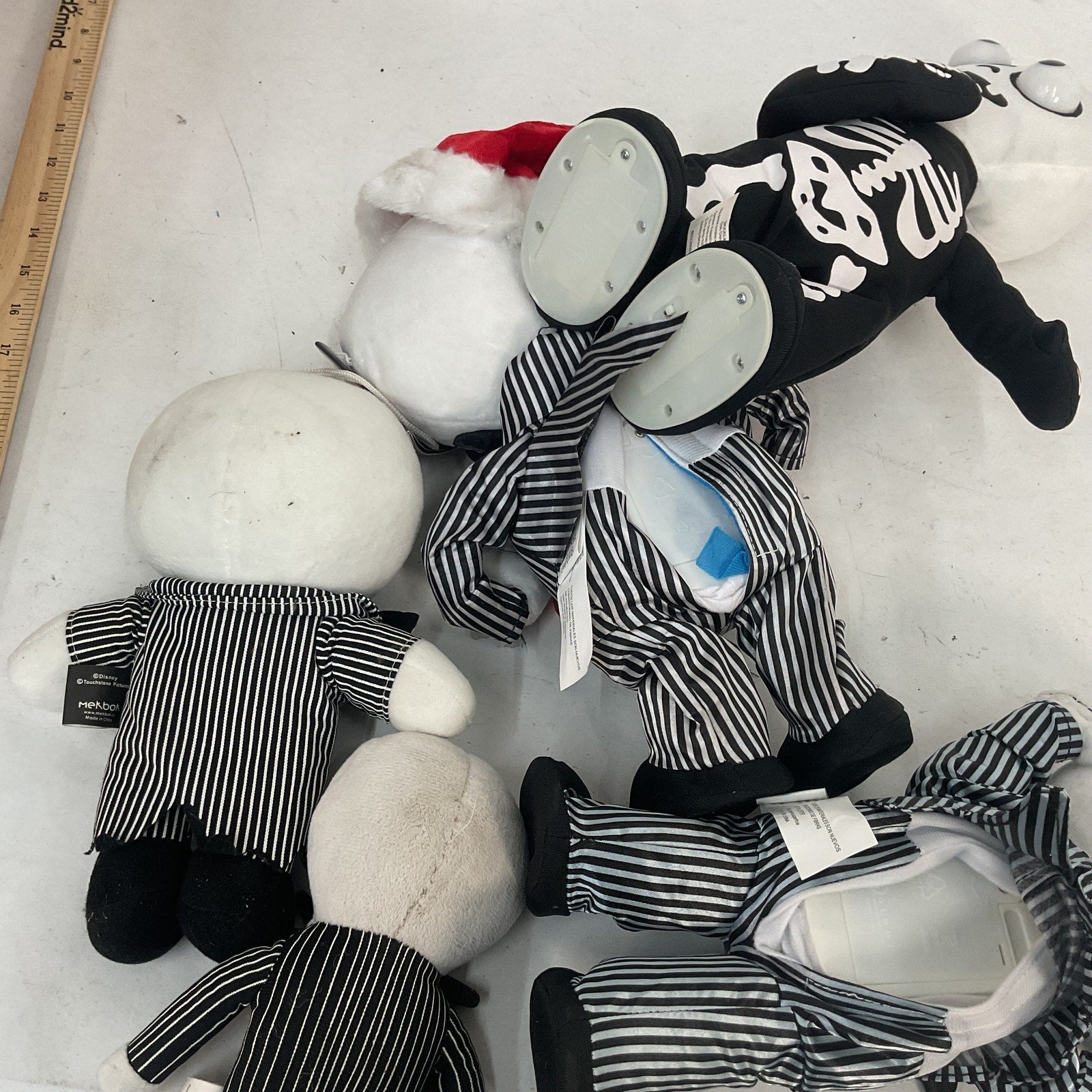 Mixed HUGE LOT 11 lbs Disney Nightmare Before Xmas Plush Dolls Jack Sally Oogie - Warehouse Toys