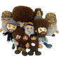 Mixed Humanoid Human Character Plush Dolls Bob Ross Duck Dynasty LOT Preowned - Warehouse Toys