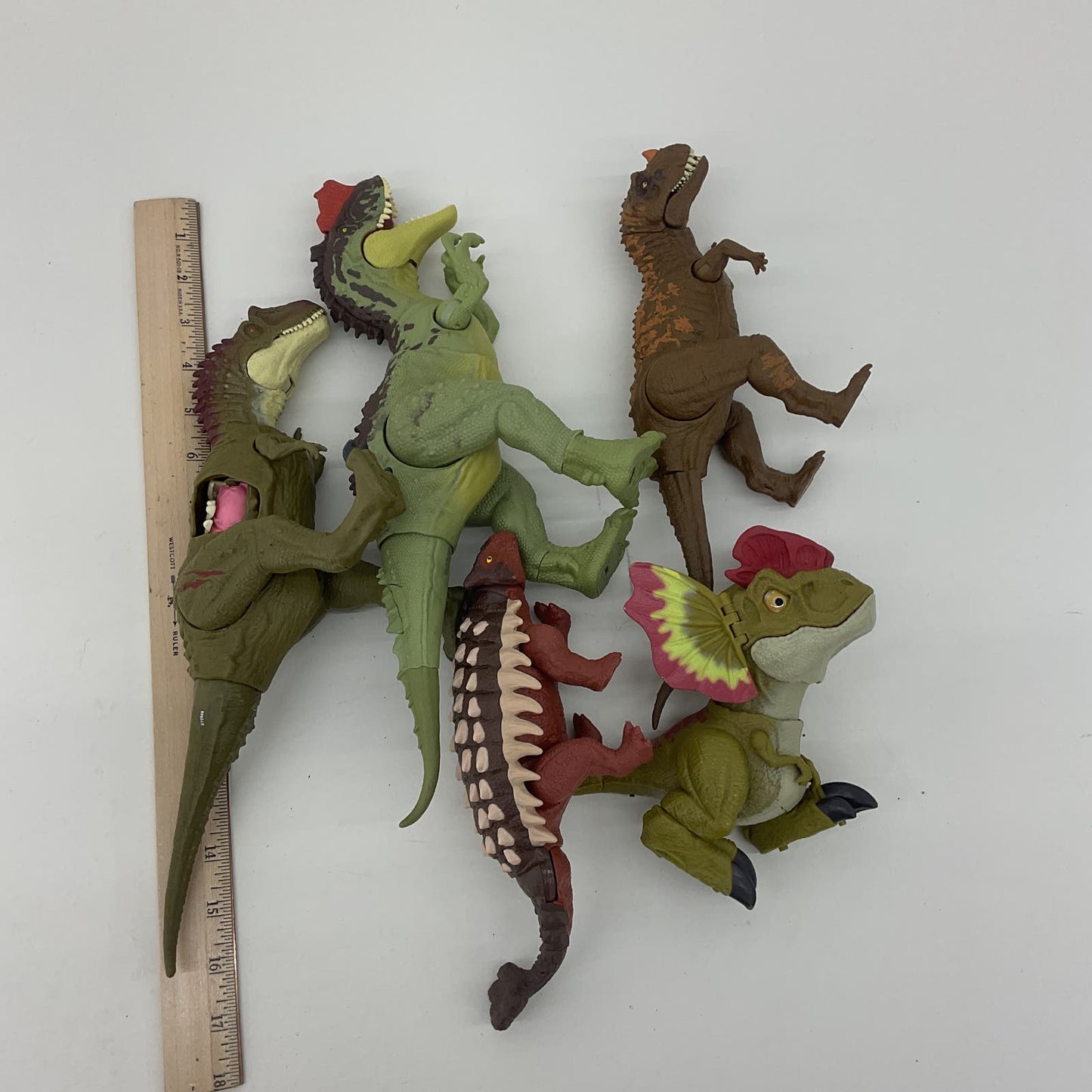 Mixed Jurassic Park World Dinosaur Action Figures Toys Used Loose - Warehouse Toys