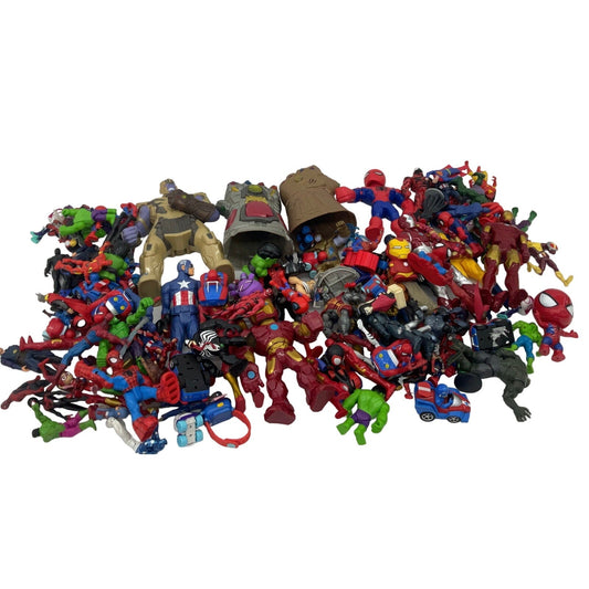 Mixed Loose Action Figures Toys LOT 25 lbs Preowned DC Marvel & Others Random - Warehouse Toys