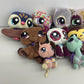 Mixed Loose Littlest Pet Shop Plush Stuffed Animals Mouse Turtle Bird Dog Cat - Warehouse Toys