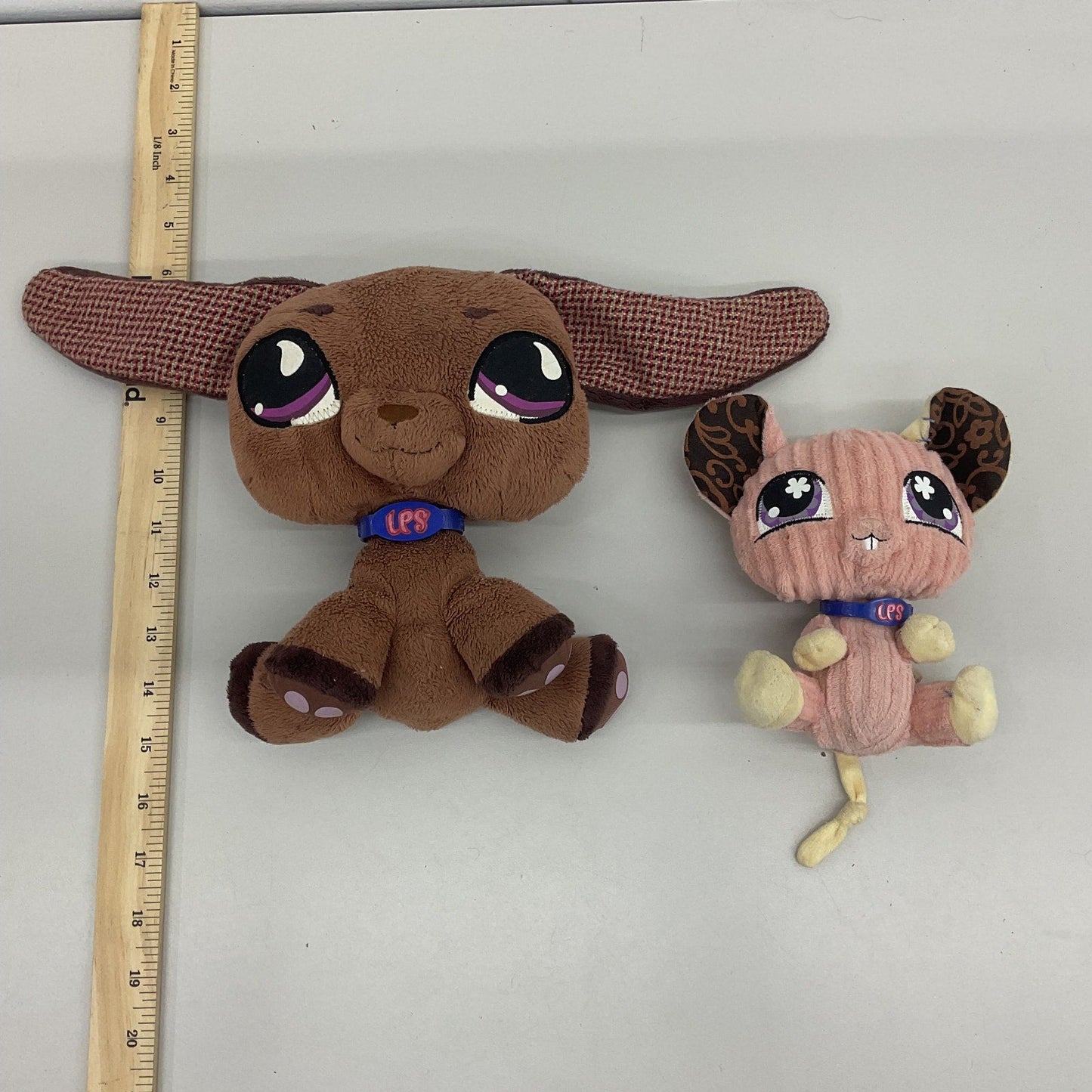 Mixed Loose Littlest Pet Shop Plush Stuffed Animals Mouse Turtle Bird Dog Cat - Warehouse Toys