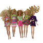 Mixed Loose LOT Mattel Barbie & Others Fashion Play Dolls Blonde Hair Outfits - Warehouse Toys