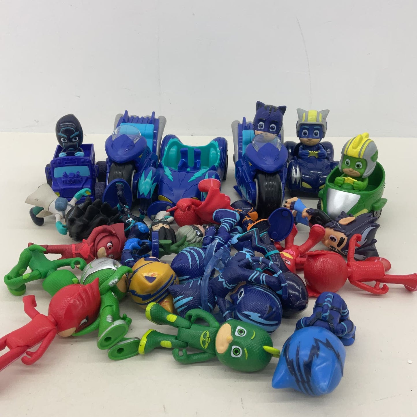 Mixed Loose LOT PJ Masks Character Action Figures Toy Figurines Cake Toppers - Warehouse Toys