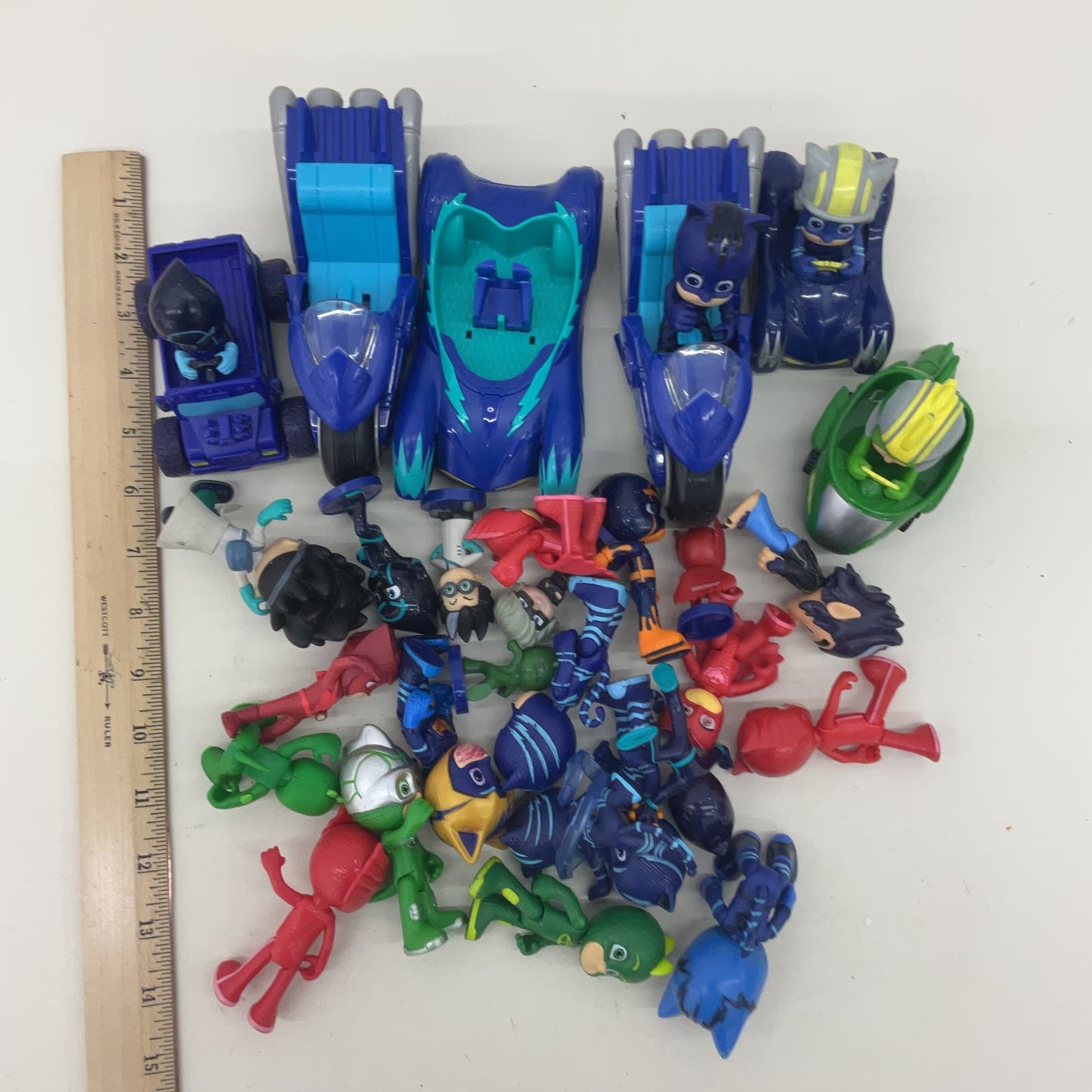 Mixed Loose LOT PJ Masks Character Action Figures Toy Figurines Cake Toppers - Warehouse Toys