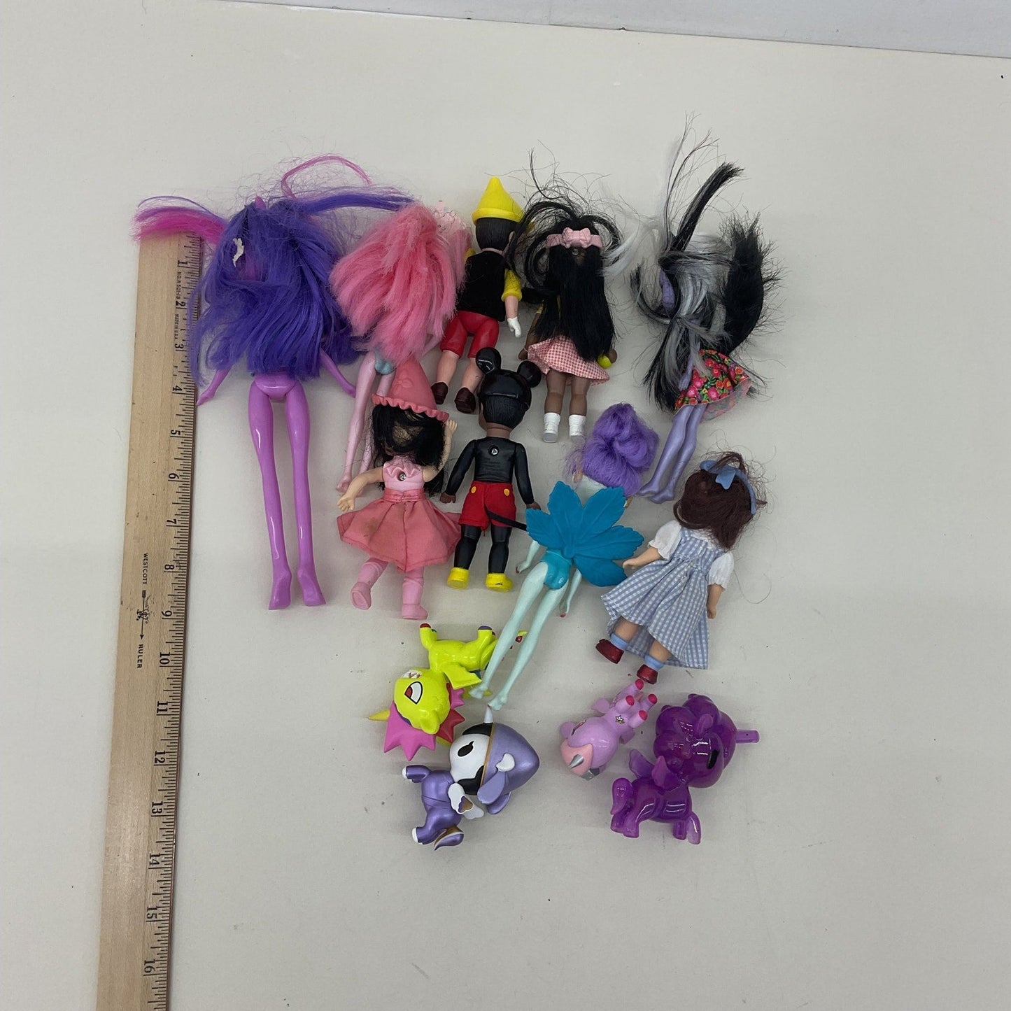 Mixed Loose Mini Play Dolls LOT Mattel Enchantimals Madame Alexander Unicorns - Warehouse Toys