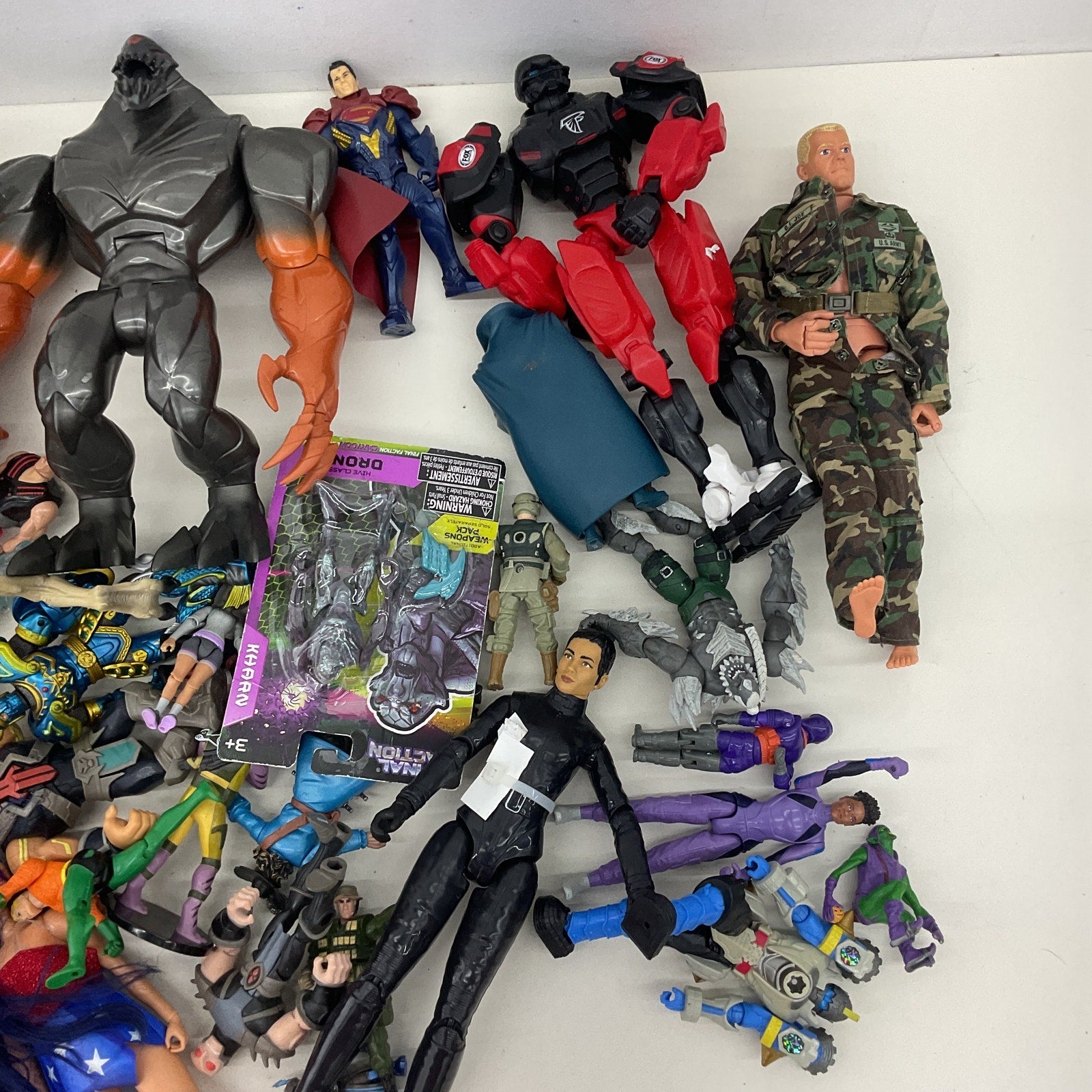 DC Comics mixed Lot action figures outlets loose