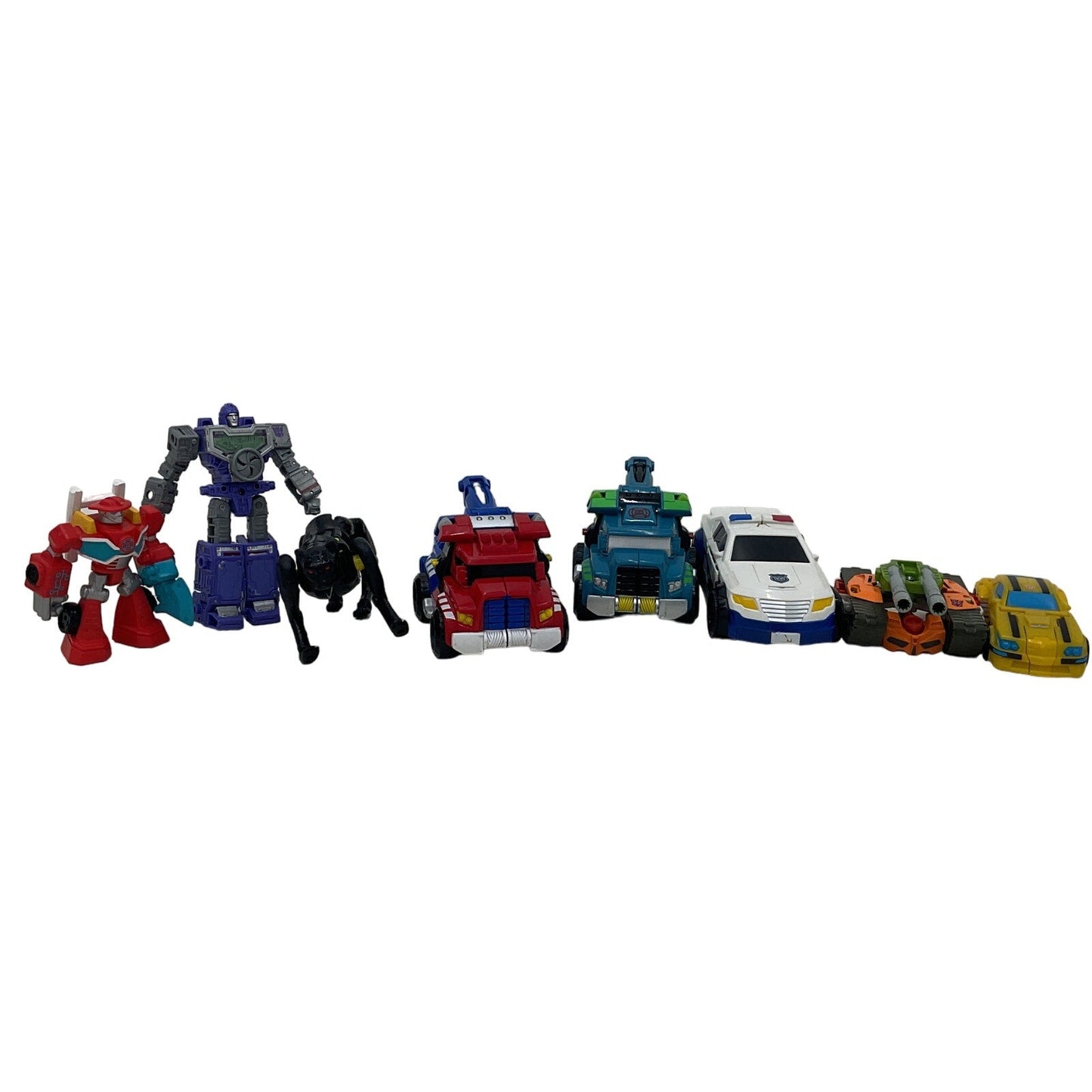 Mixed Loose Transformers Action Figures Toys Collection Various Used Rescue Bots - Warehouse Toys