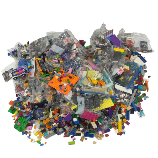 Mixed LOT 10 lbs Assorted Random LEGO & Other Brand Bricks Building Kit Toy Sets - Warehouse Toys