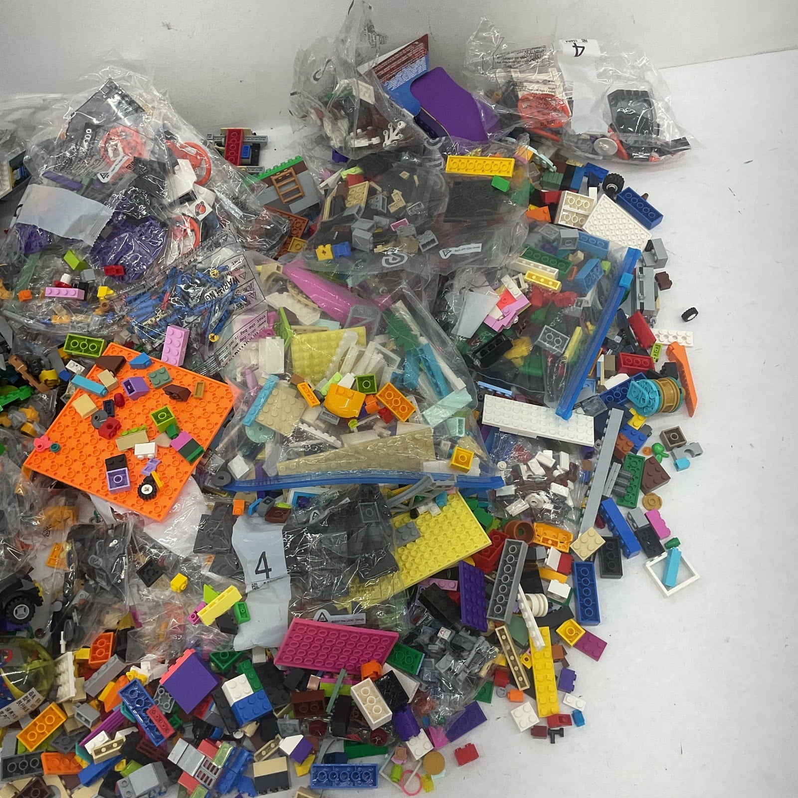 Mixed LOT 10 lbs Assorted Random LEGO & Other Brand Bricks Building Kit Toy Sets - Warehouse Toys