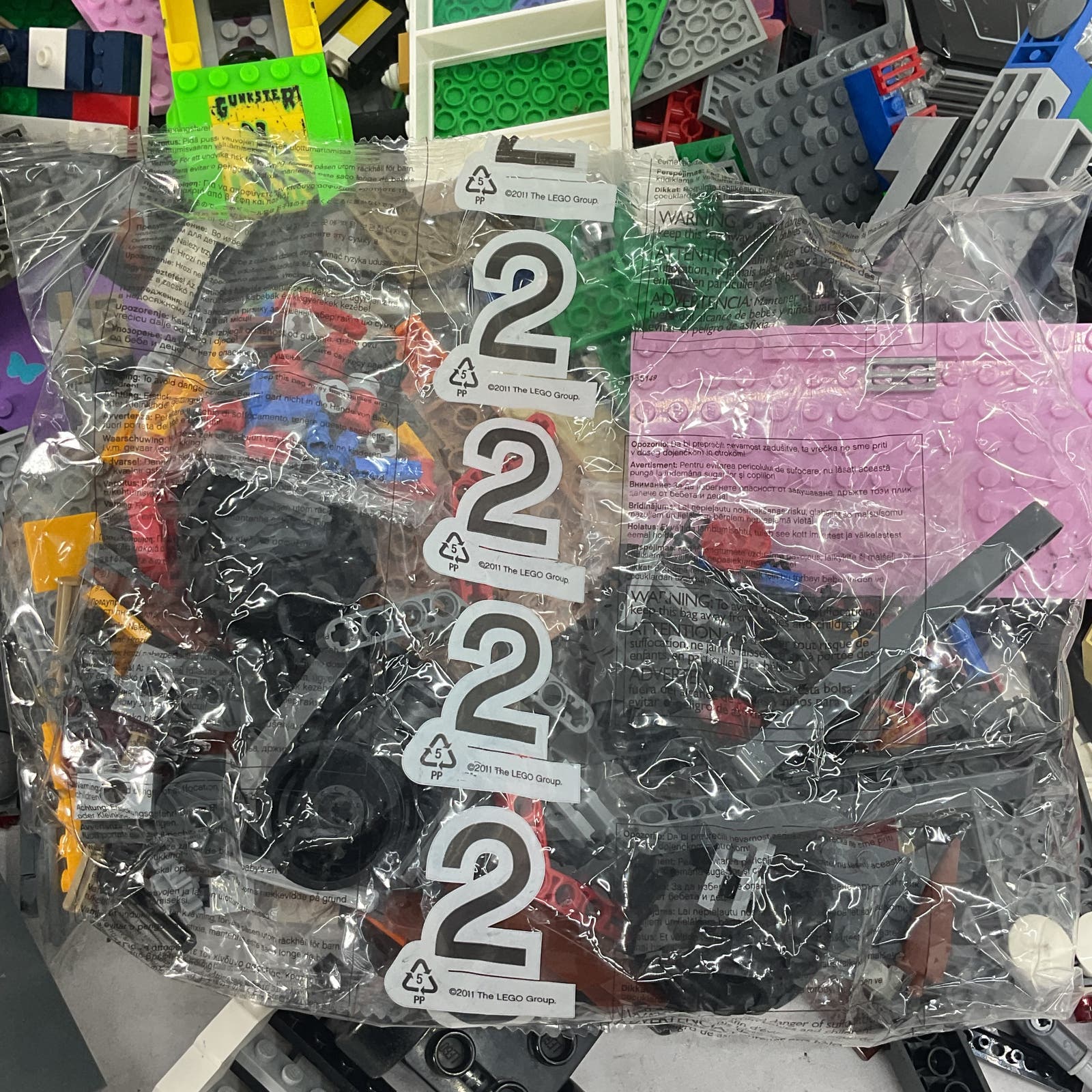 Mixed LOT 11 lbs Assorted Random LEGO & Other Brand Bricks Building Kit Toy Sets - Warehouse Toys