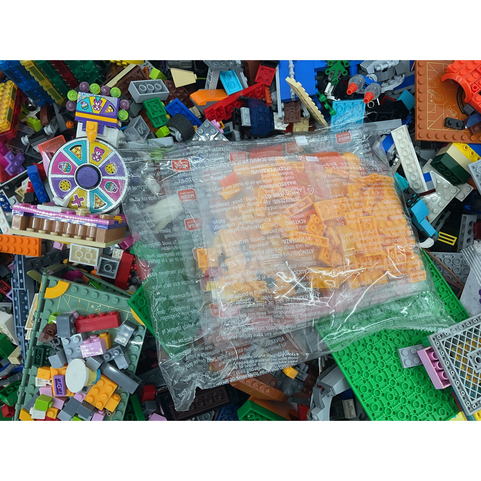 Mixed LOT 12 lbs Assorted Random LEGO & Other Brand Bricks Building Kit Toy Sets - Warehouse Toys