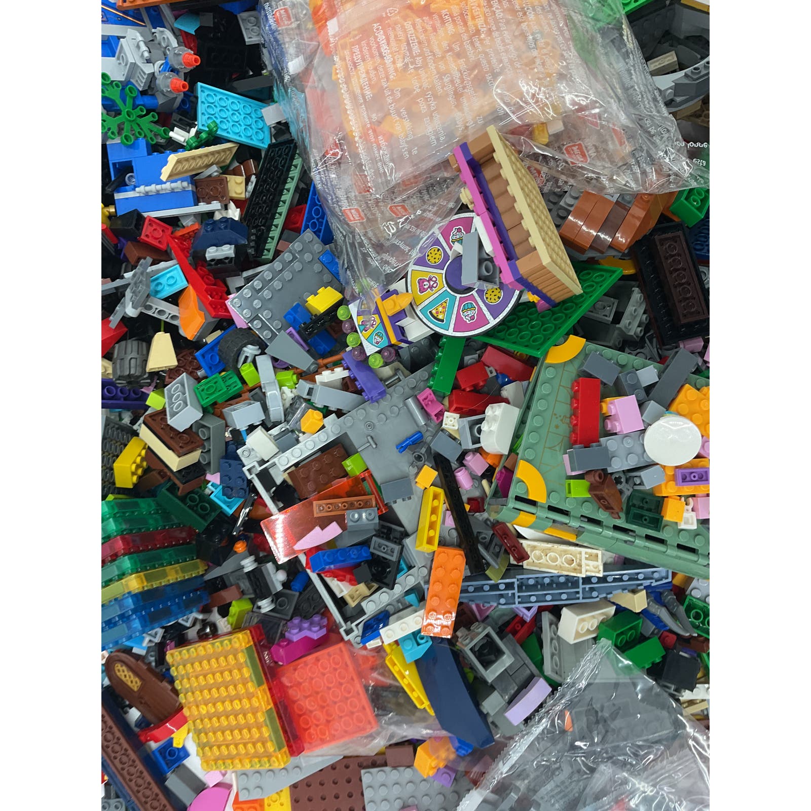 Mixed LOT 12 lbs Assorted Random LEGO & Other Brand Bricks Building Kit Toy Sets - Warehouse Toys