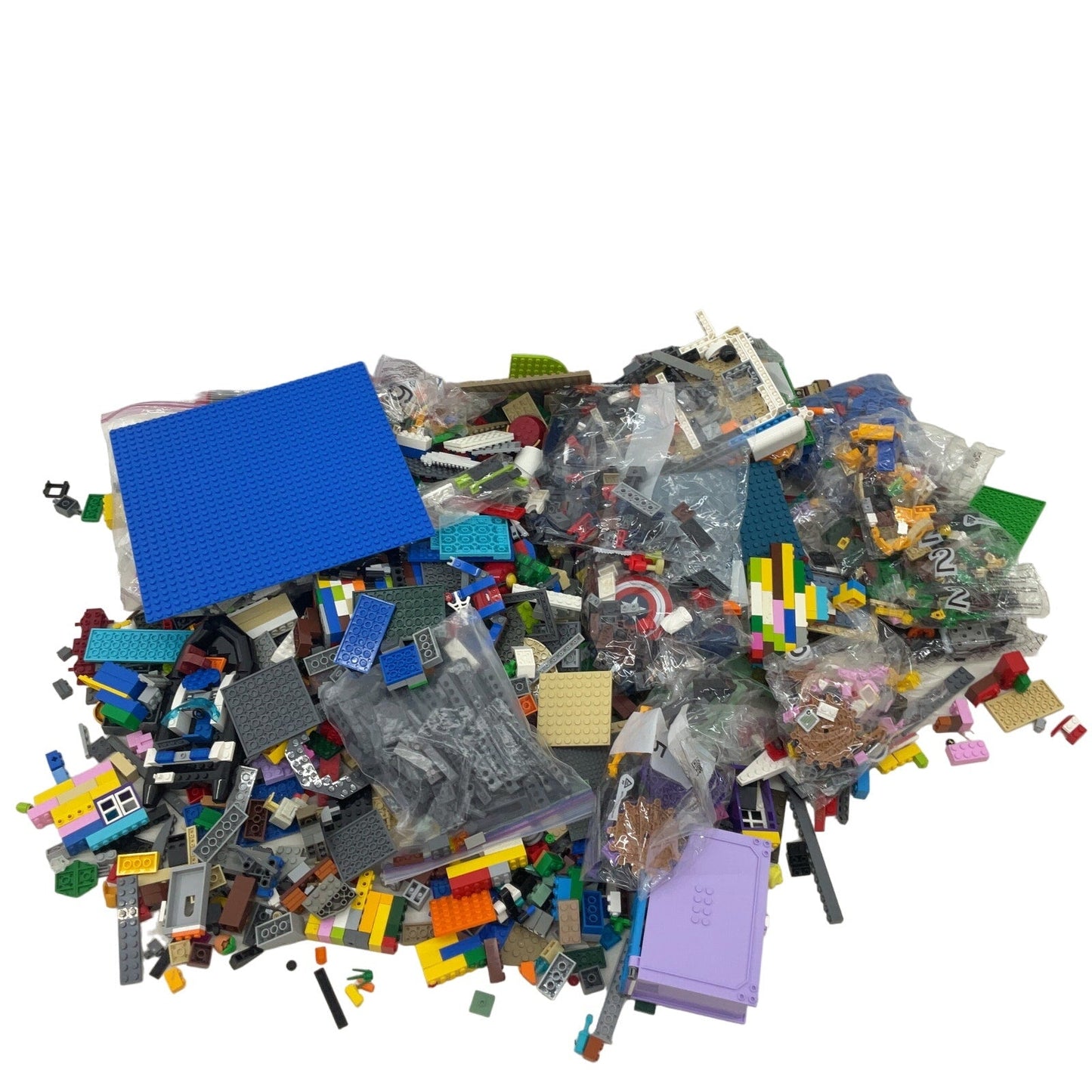 Mixed LOT 12 lbs Assorted Random LEGO & Other Brand Bricks Building Kit Toy Sets - Warehouse Toys