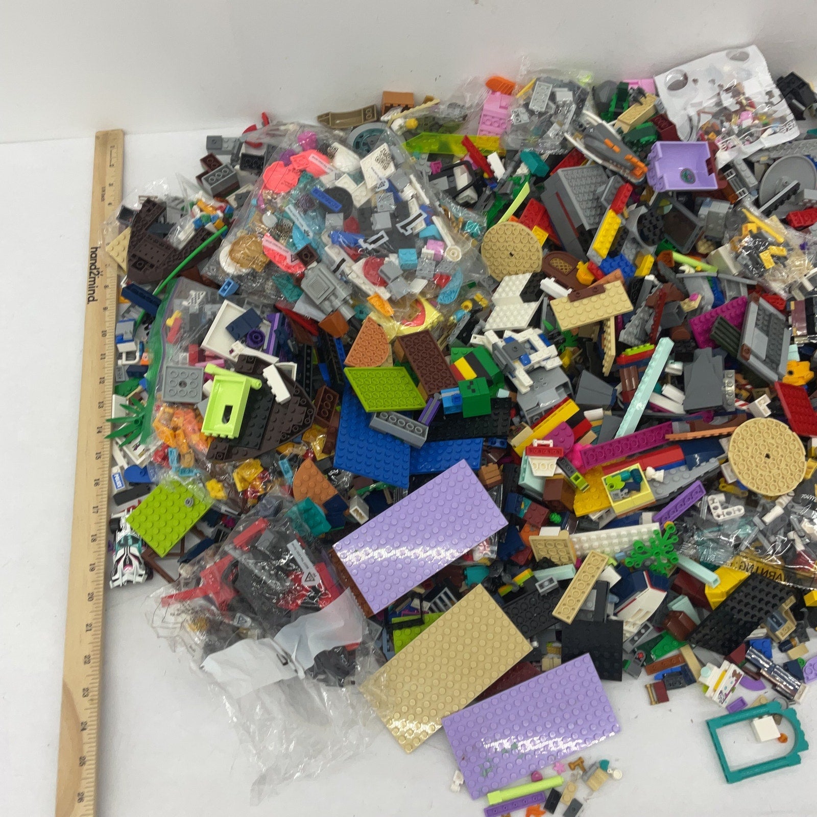 Mixed LOT 13 lbs Assorted Random LEGO & Other Brand Bricks Building Kit Toy Sets - Warehouse Toys