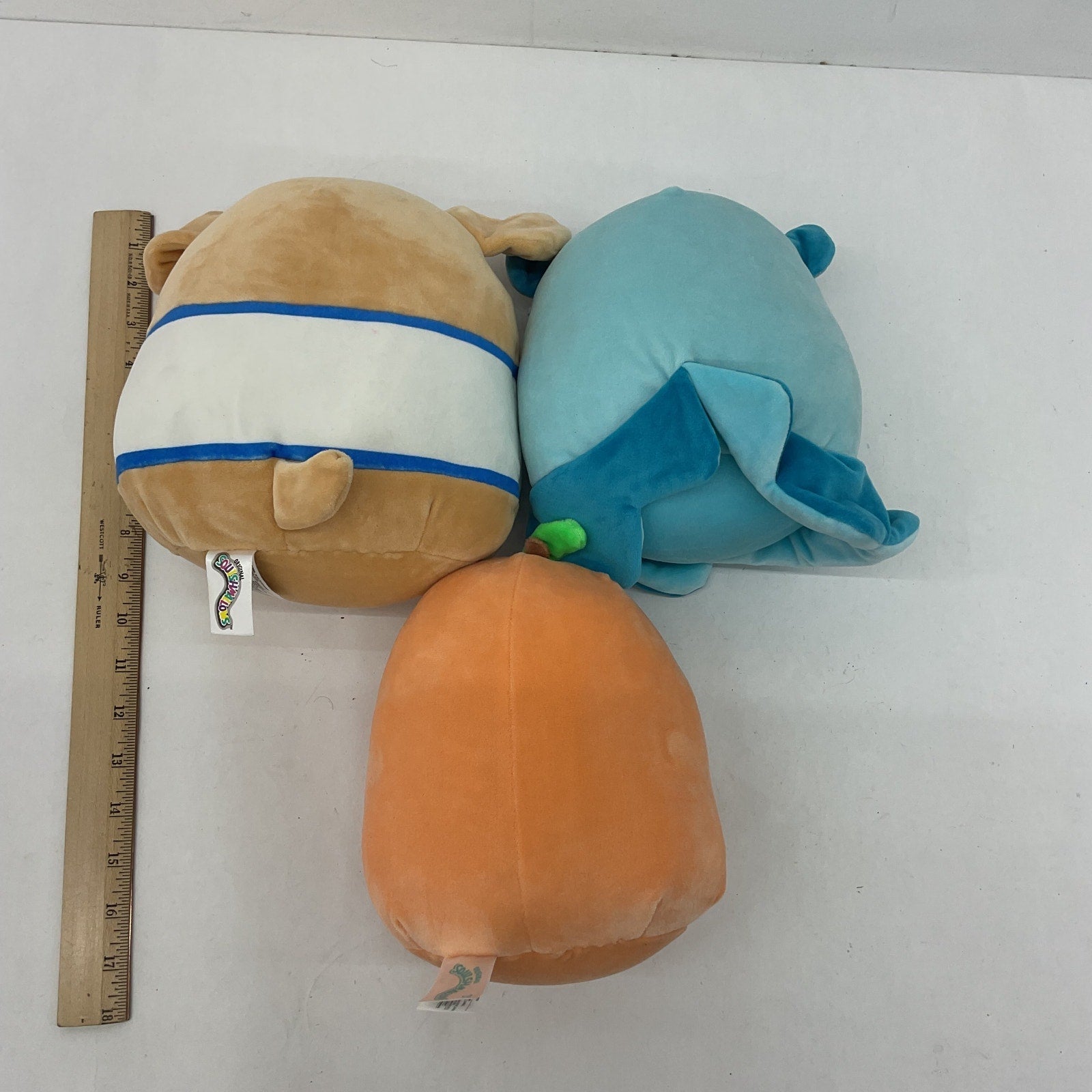 Mixed LOT 3 Squishmallows Assorted Character Plush Dolls Pillows Soft Cuddly - Warehouse Toys