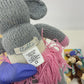 Mixed LOT Bla Bla Nubi Knit Plush Dolls Ballerina Elephant Monkey Bunny - Warehouse Toys