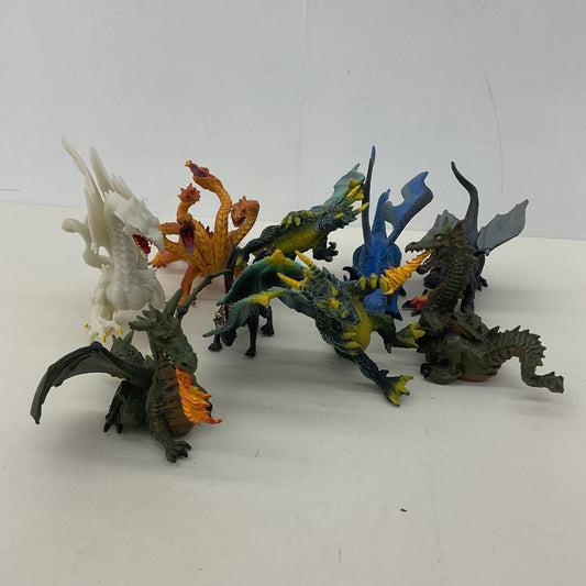 Mixed LOT Chinasaur Dragons Fantasy Medieval Monsters Toy Figures Kaiju - Warehouse Toys