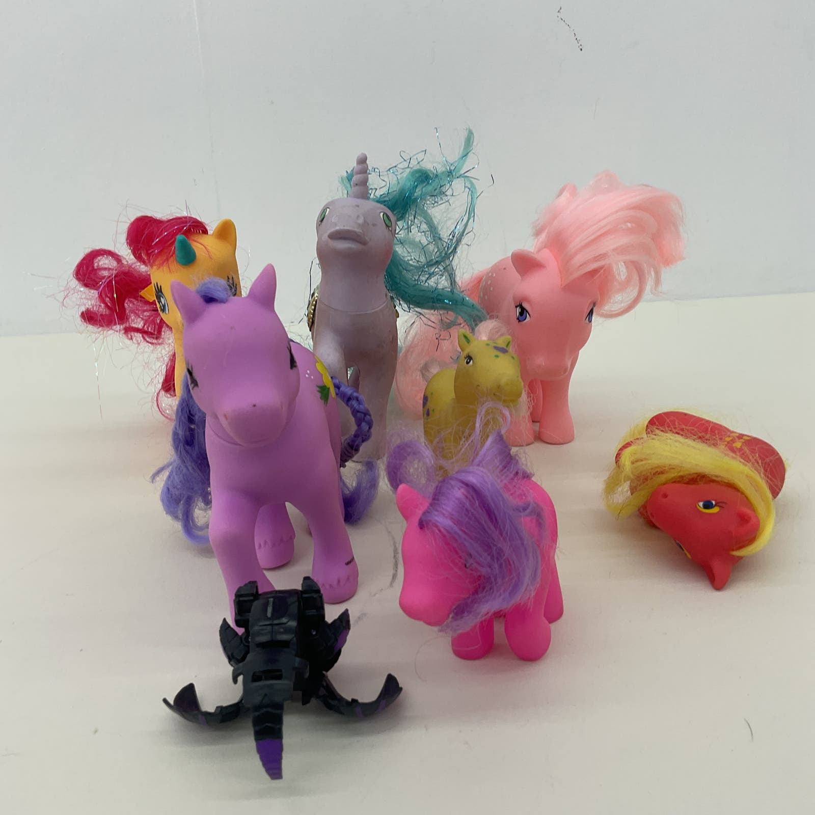 Mixed LOT My Little Pony & Other Brand Horse Figures Ponies Unbranded Used - Warehouse Toys