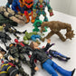 Mixed LOT of 20 lbs Super Hero Villains Action Figure Toys Marvel DC Ben 10 Used - Warehouse Toys