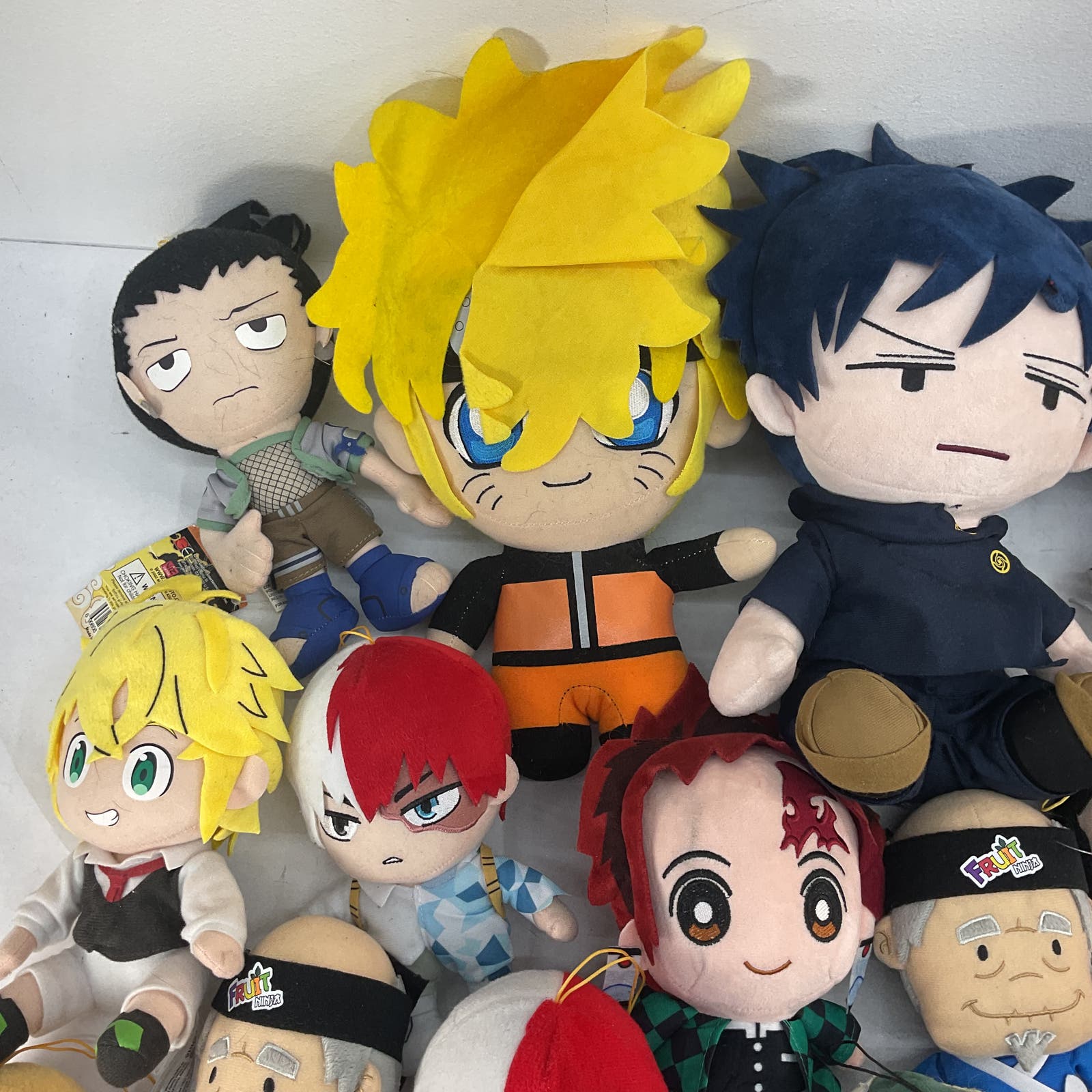 Demon Slayer anime figure orders and plush lot