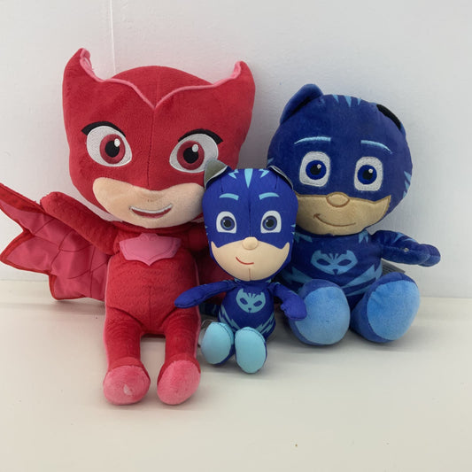 Mixed LOT PJ Masks Character Plush Dolls Stuffed Animals - Warehouse Toys