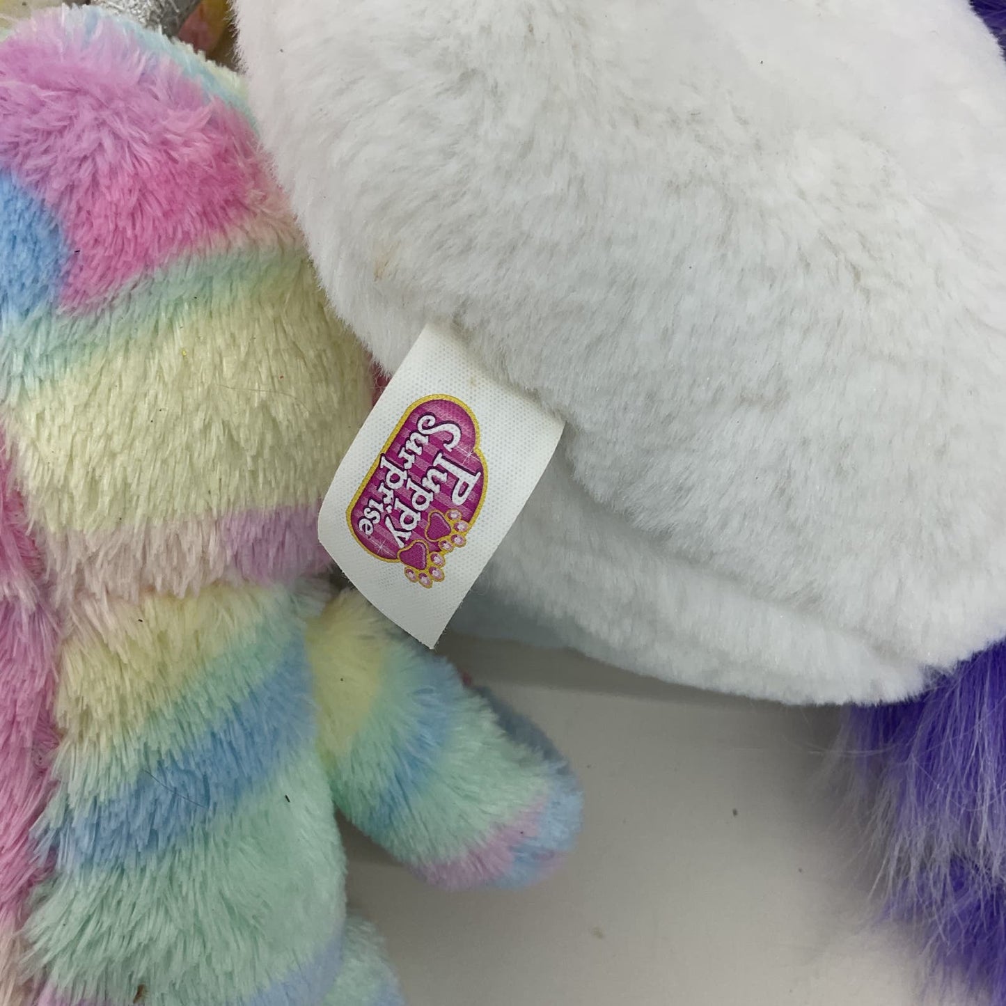 Mixed LOT Pony & Puppy Surprise Mother Plush & TY Rainbow Sloth Beanie Toys - Warehouse Toys