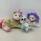 Mixed LOT Pony & Puppy Surprise Mother Plush & TY Rainbow Sloth Beanie Toys - Warehouse Toys