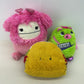 Mixed LOT Squishmallow Pink Monster Squishable Taco Green Keyboard Cat Plush - Warehouse Toys