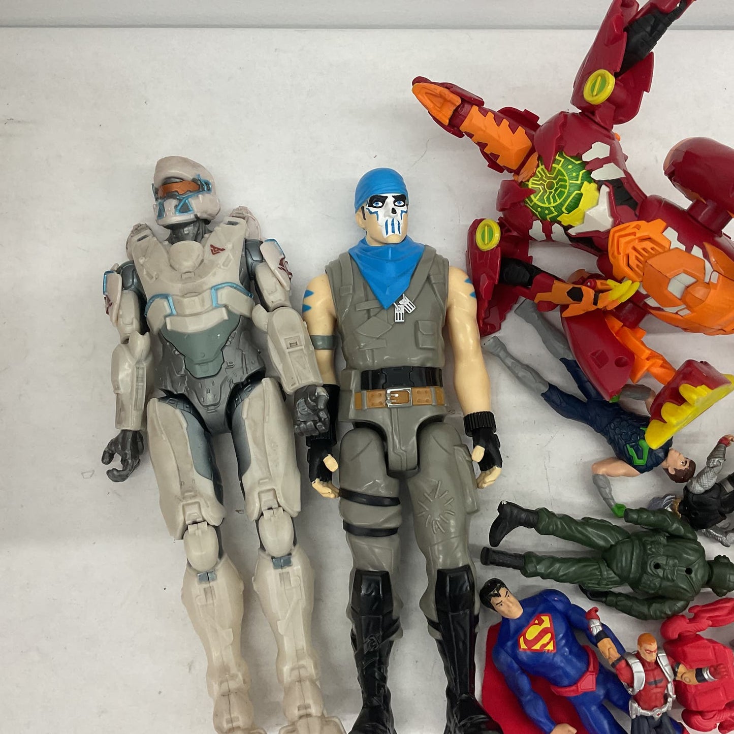 Mixed LOT VTG & Modern Action Figures Toys Dolls Star Wars DC Marvel Batman - Warehouse Toys