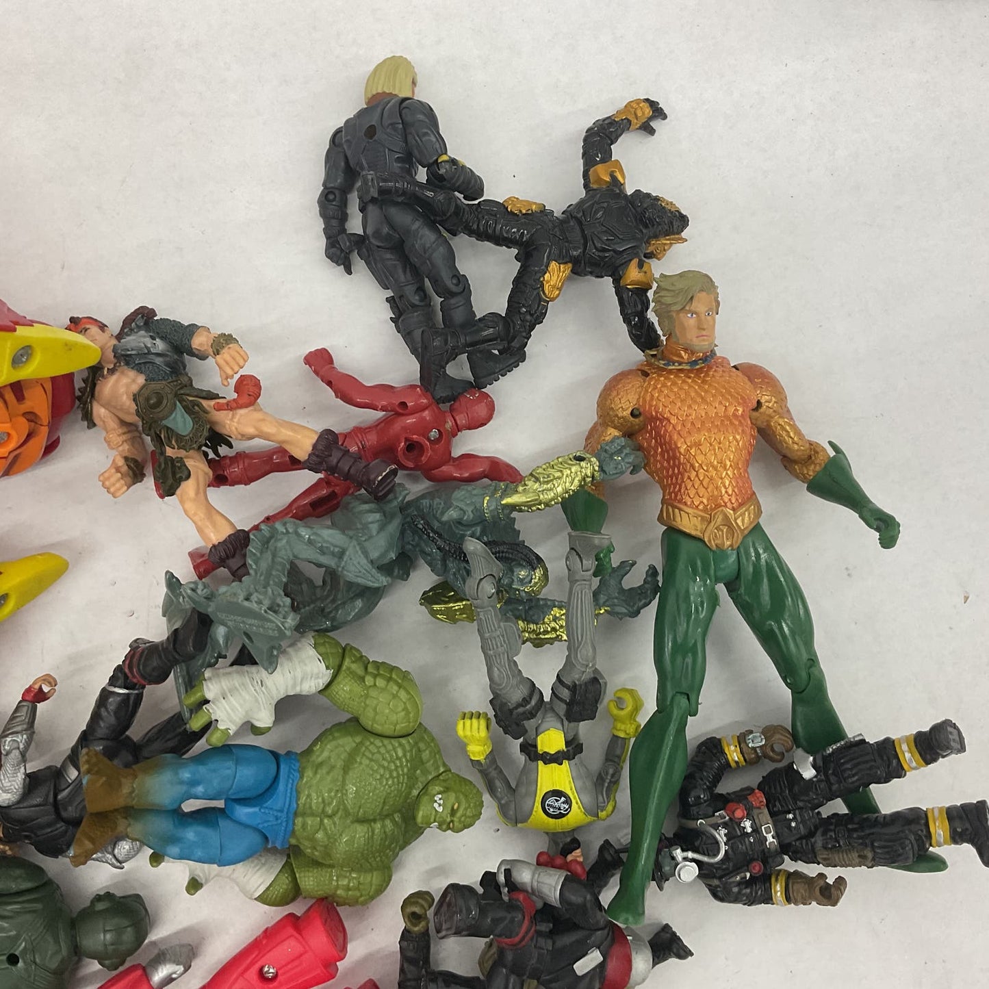 Mixed LOT VTG & Modern Action Figures Toys Dolls Star Wars DC Marvel Batman - Warehouse Toys