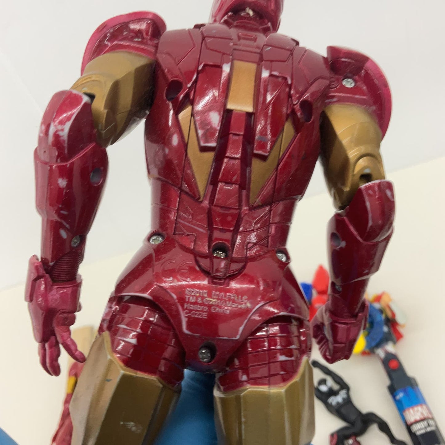 Mixed Marvel Avengers LOT Iron Man The Hulk Spiderman Black Panther Figures - Warehouse Toys