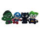 Mixed Marvel DC Comics Character Plush Dolls Joker Black Panther Capt America - Warehouse Toys