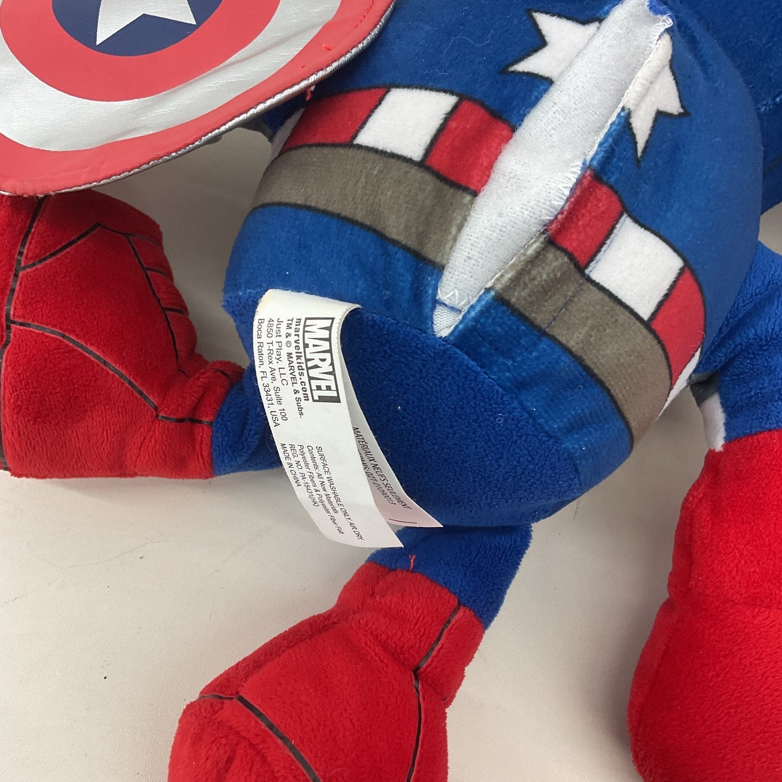 Mixed Marvel The Avengers Spiderman Captain America Plush Dolls - Warehouse Toys