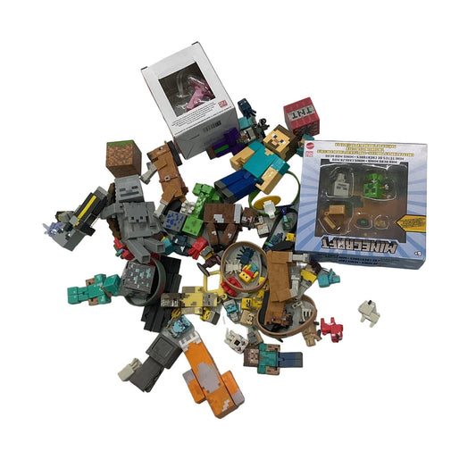 Mixed Minecraft Building Toys Figures Accessories Preowned LOT - Warehouse Toys