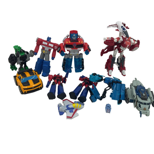 Mixed Modern Transformers Optimus Prime Robots Action Figures Preowned - Warehouse Toys