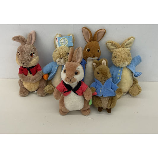 Mixed Modern & Vintage Beatrix Potter Easter Peter Rabbit Bunny Plush Dolls Toys - Warehouse Toys