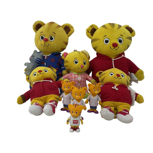 Mixed Mr. Rogers Neighborhood Daniel Tiger Character Plush Dolls LOT - Warehouse Toys