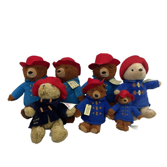 Mixed Paddington Bear Teddy Character Plush Dolls Stuffed Animals LOT - Warehouse Toys