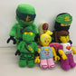 Mixed Plush Character LOT Lego Minifig Dolls Ninjago Green Ninjas Legoland Girl - Warehouse Toys