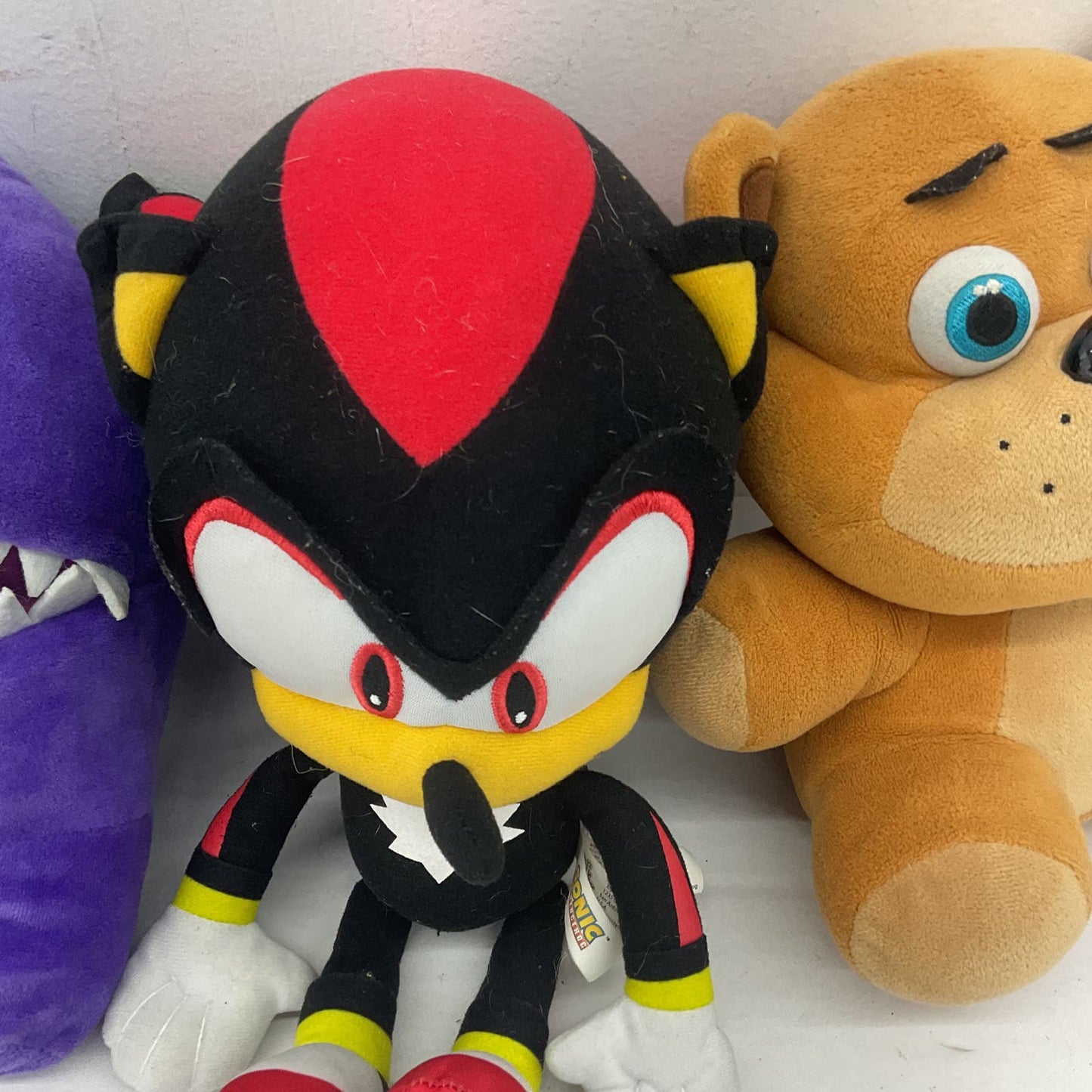 Mixed Plush Toy Lot Among Us Five Nights at Freddys Sonic Shadow - Warehouse Toys