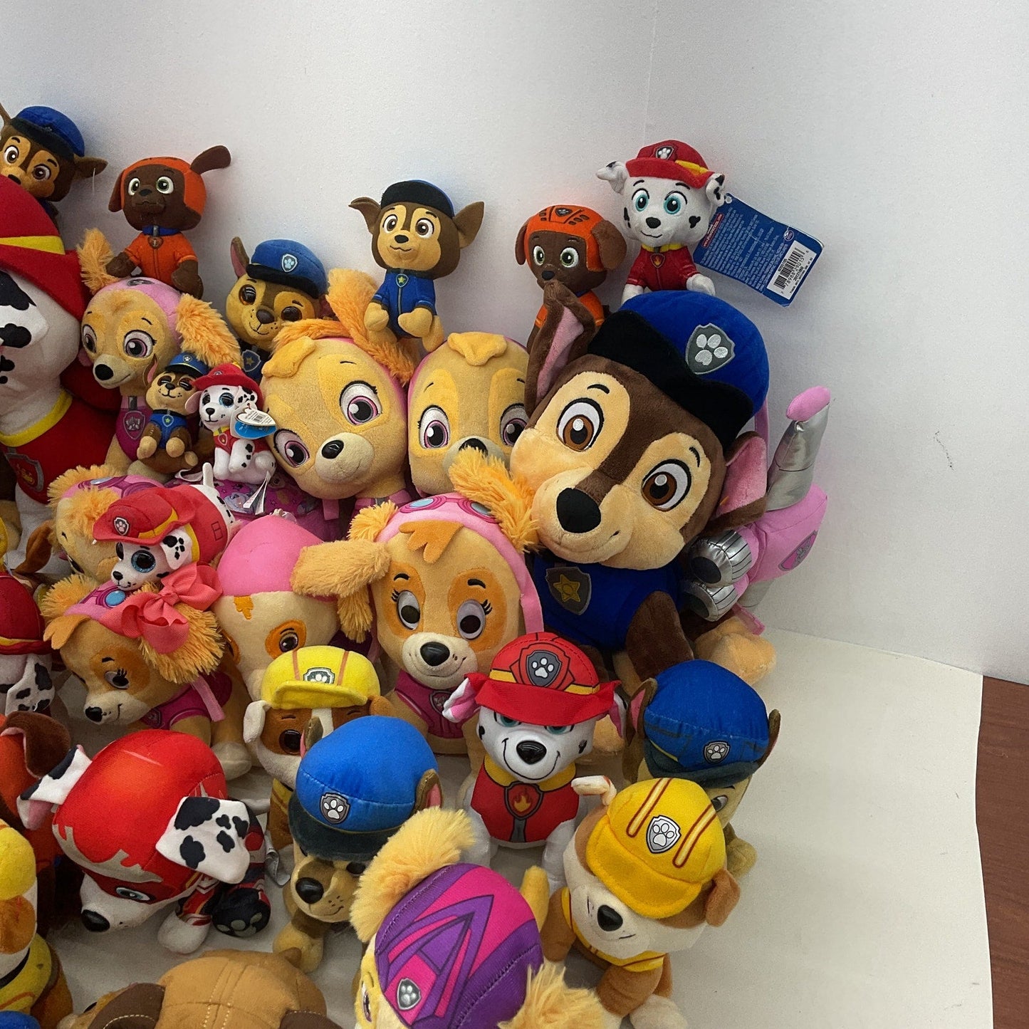 Mixed Preowned 12 lbs LOT Paw Patrol Character Plush Stuffed Toys Skye Marshall - Warehouse Toys