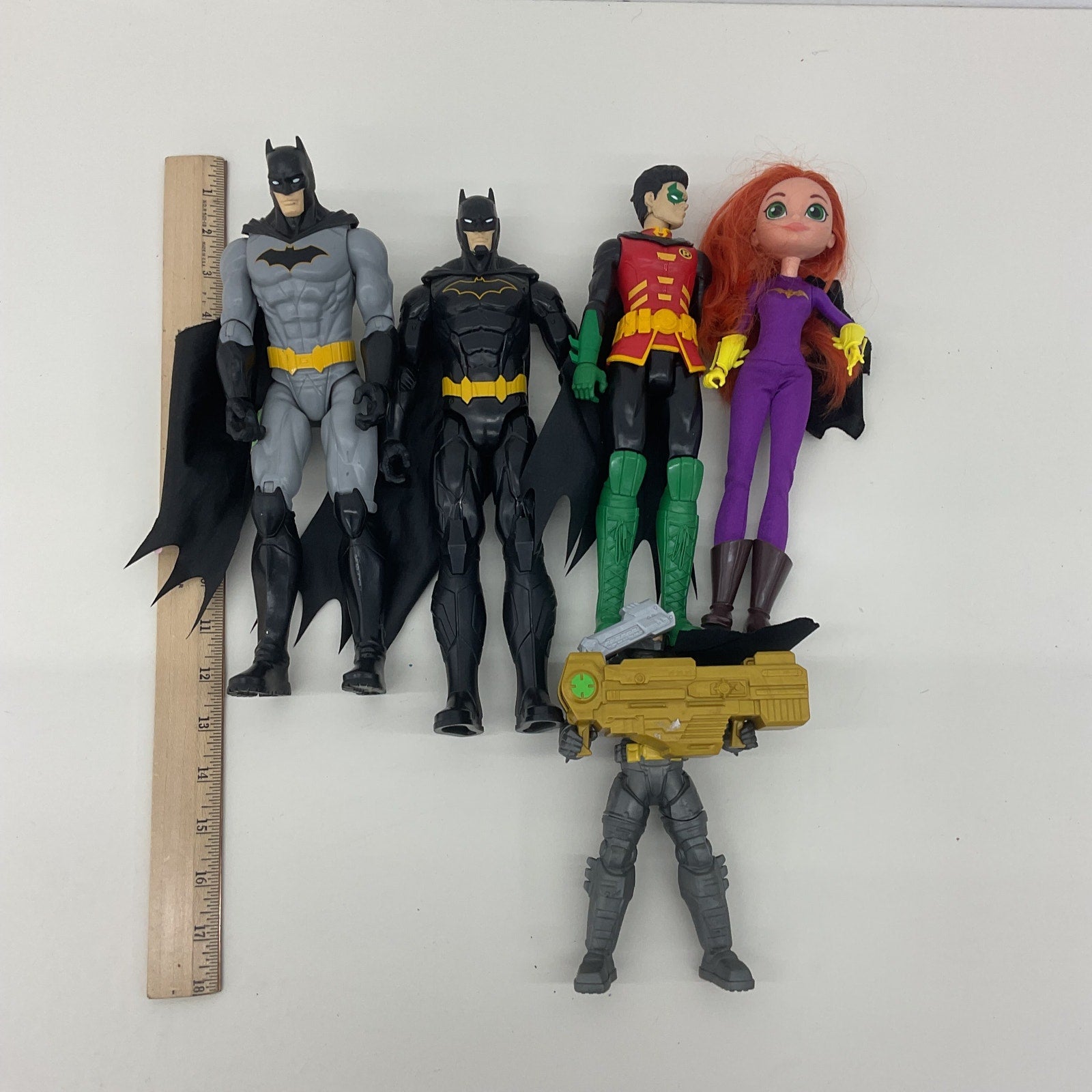 Mixed Preowned DC Comics Batman Action Figures Toys Loose LOT - Warehouse Toys