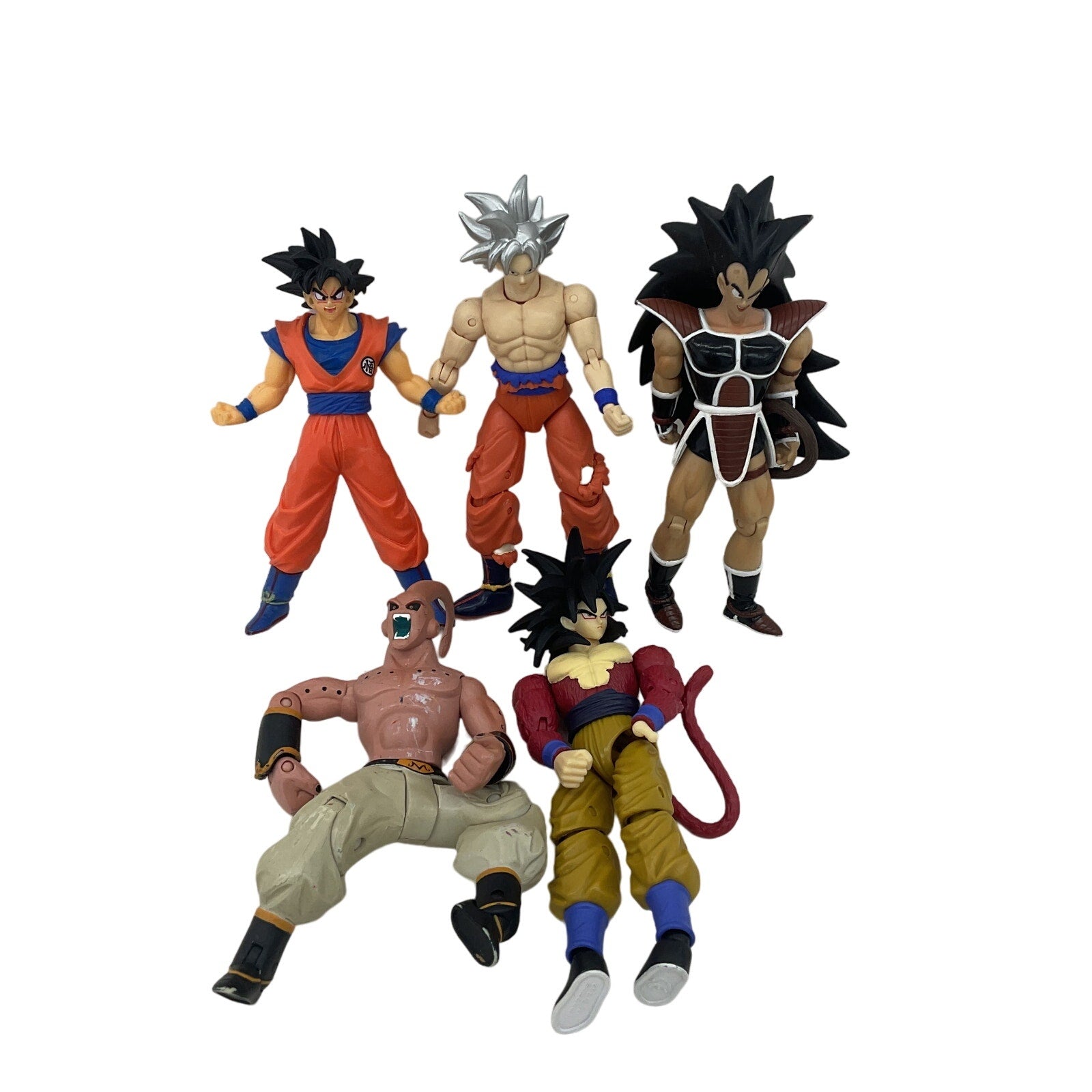 Mixed Preowned Dragon Ball Z & Others Anime Character Action Figures LOT - Warehouse Toys