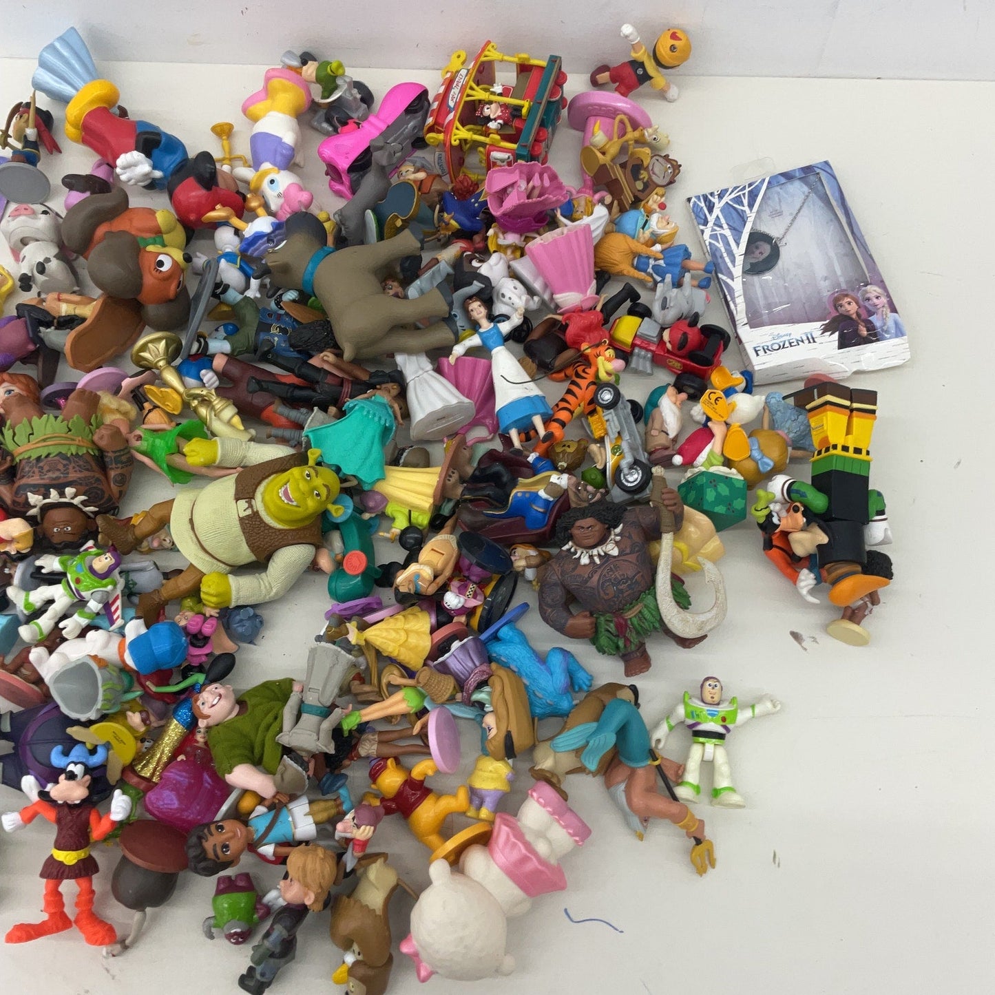 Mixed Preowned LOT 10 lbs Disney & Others Character Figures Toys Cake Toppers - Warehouse Toys