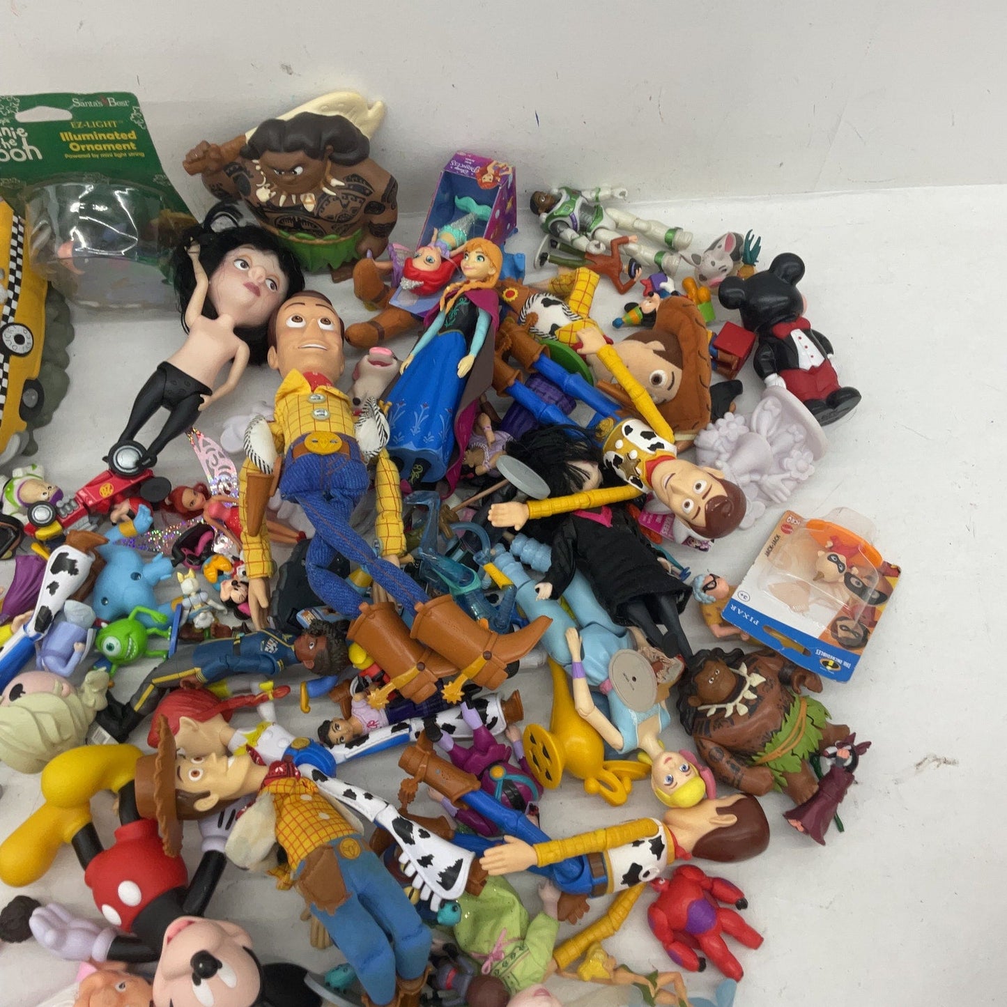 Mixed Preowned LOT 10 lbs Disney & Others Character Figures Toys Cake Toppers - Warehouse Toys