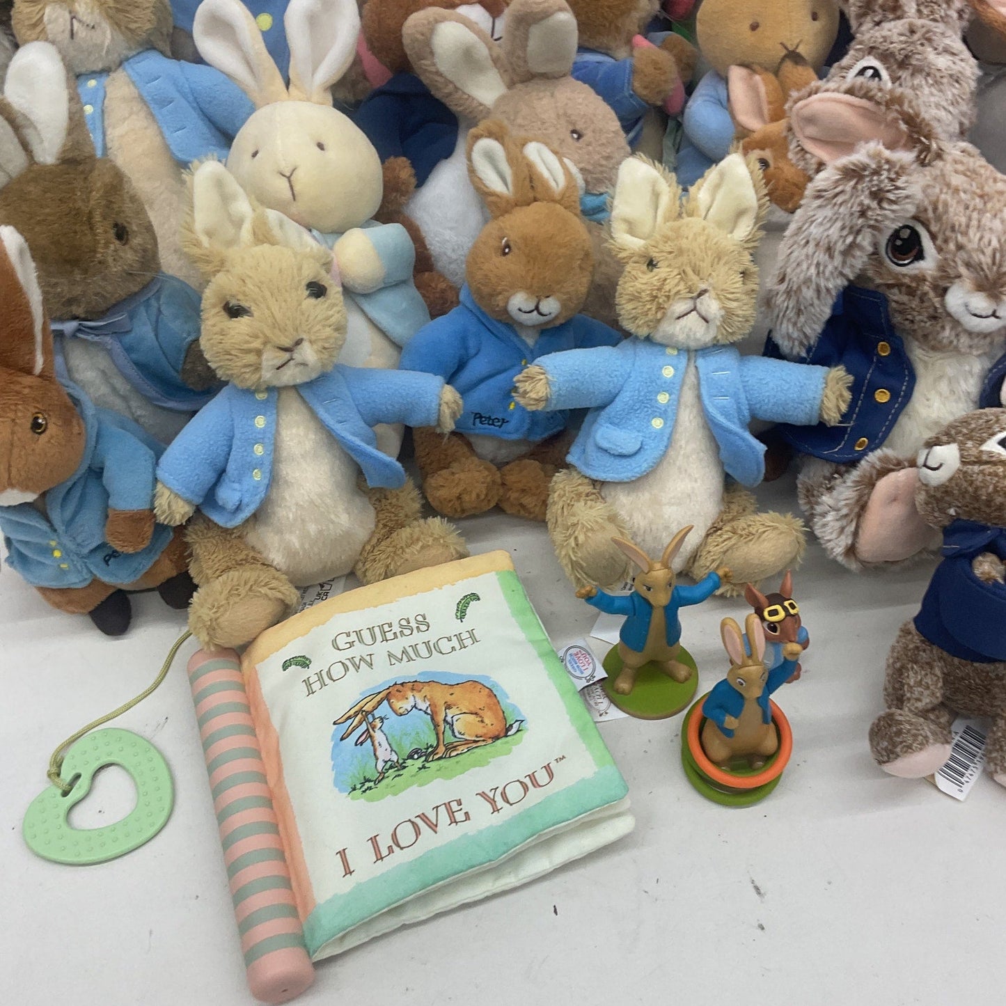 Mixed Preowned LOT 12 lbs Beatrix Potter Easter Peter Rabbit Plush Dolls - Warehouse Toys